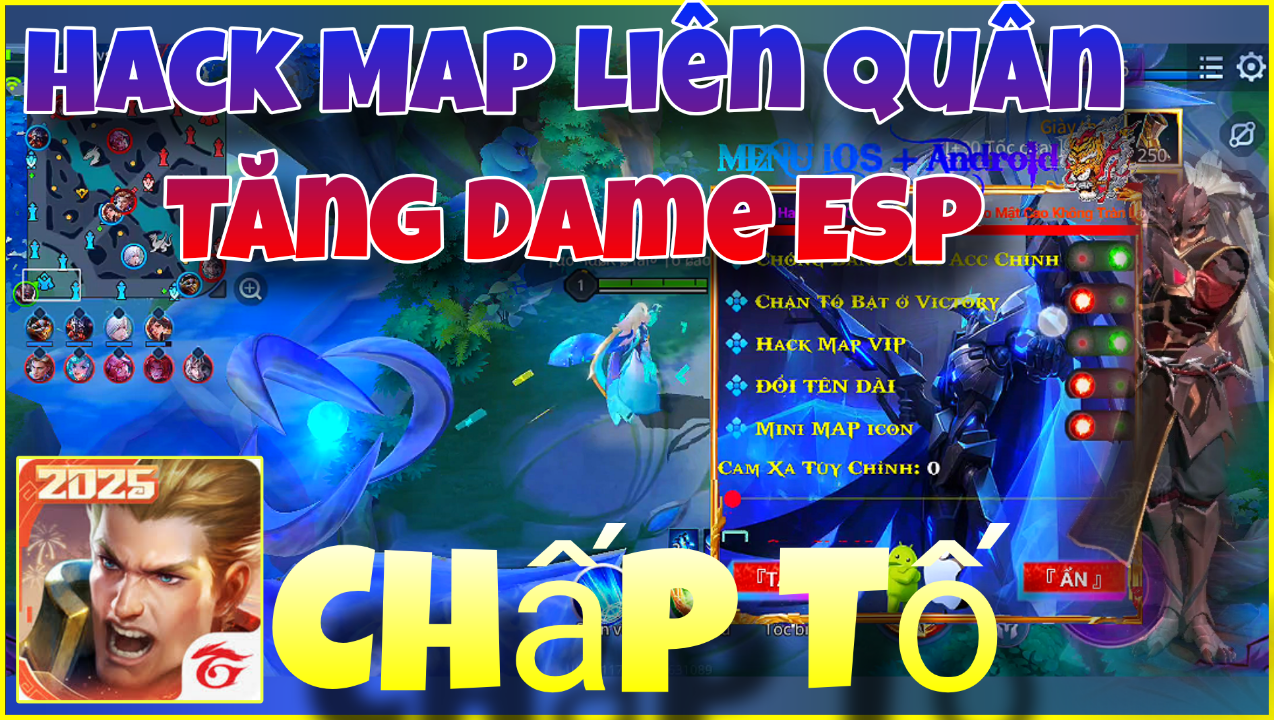 Mod siêu xịn hack dame liên quân