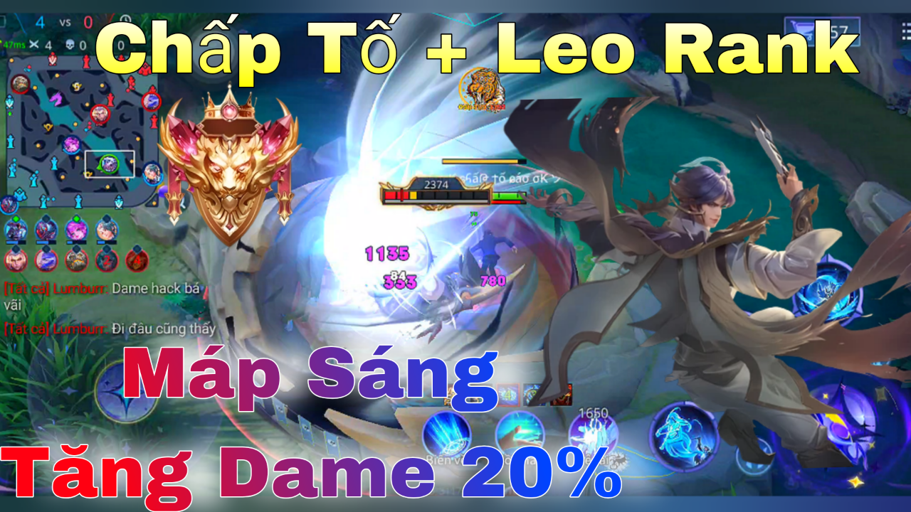 Leo rank cân tố code xịn